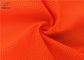 Polyester Warp Knitting Vest Mesh Fluorescent Material Fabric For Uniform